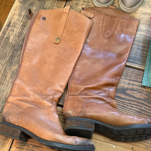 Sam Edelman Shoes - Sam Edelman Brown Leather Boots